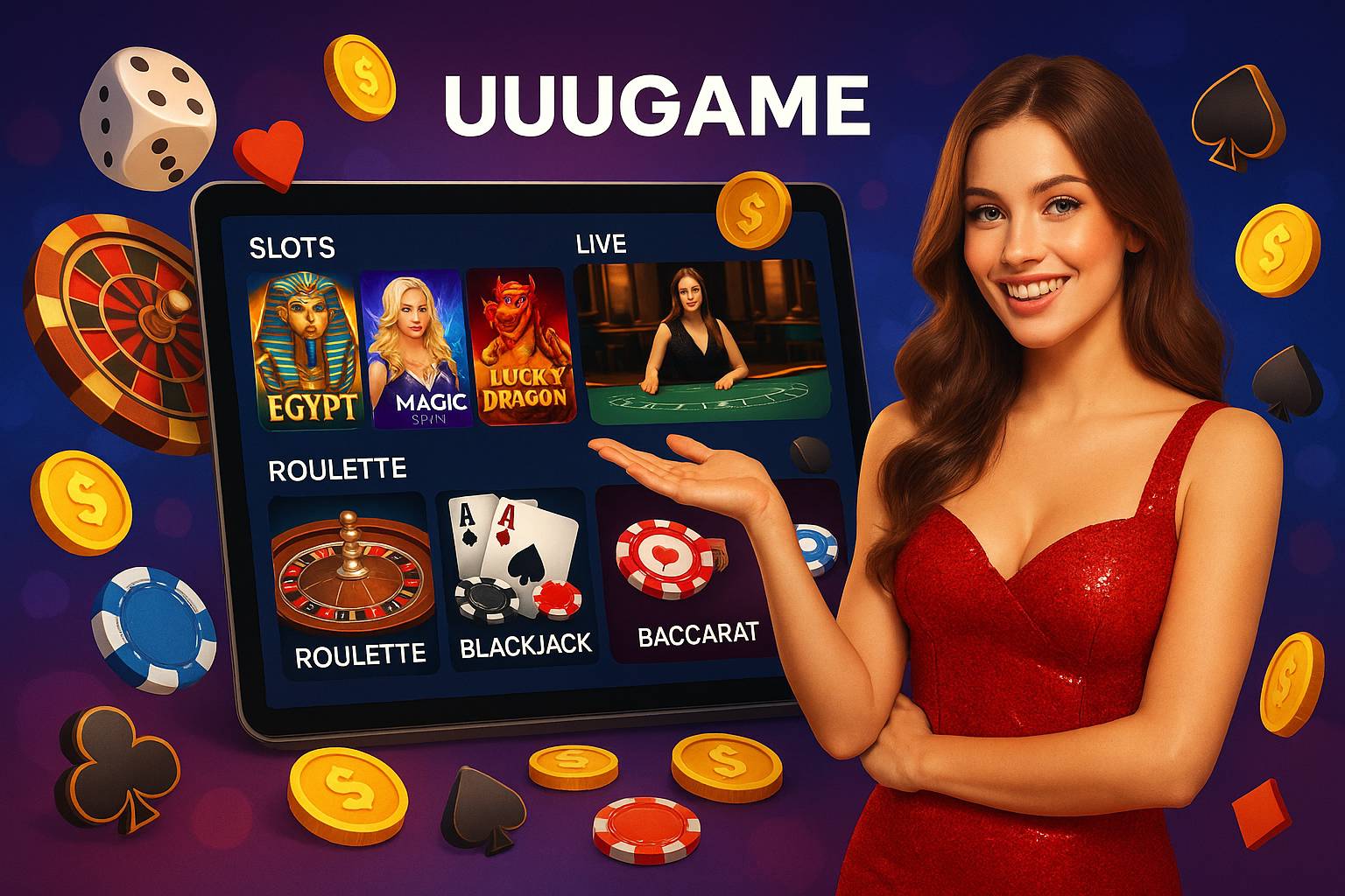 Jogos de cassino online UUUGAME