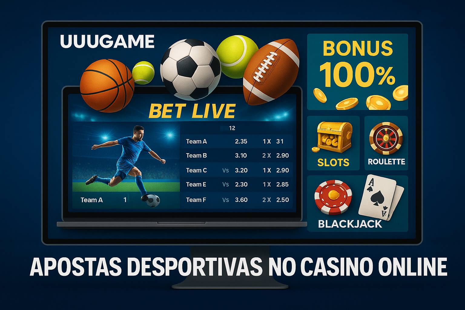 Apostas esportivas no cassino online UUUGAME
